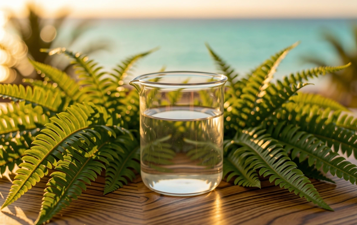 Subtle botanical background