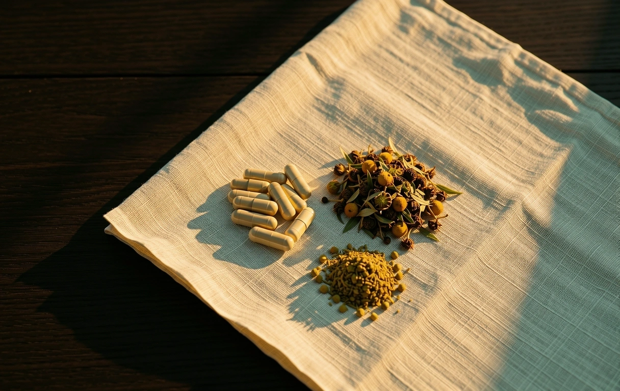 Natural vitality and herbal elements